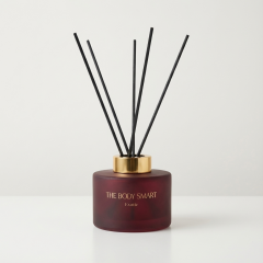 Çubuklu Oda Kokusu Gold Collection Exotic  Lux Bordo Cam Sise 165 ml Gizemli Esinti